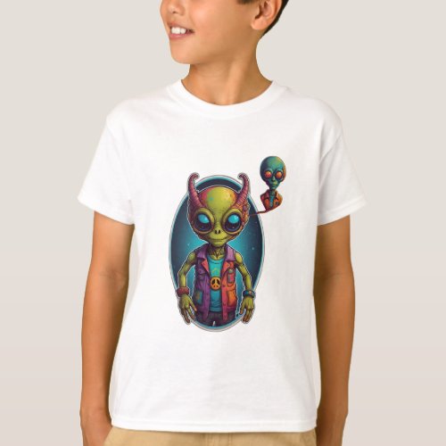 Groovy Greetings From Beyond T_Shirt