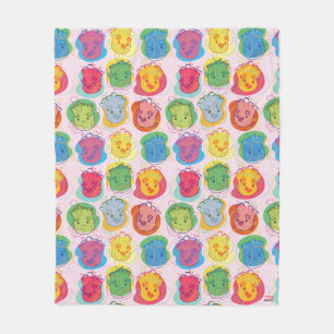 Groovy Groot Faces Fleece Blanket