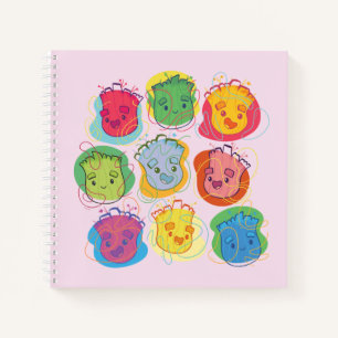 Groovy Groot Faces Notebook