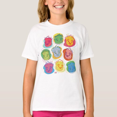 Groovy Groot Faces T_Shirt
