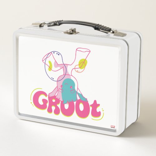 Groovy Groot Headstand Metal Lunch Box