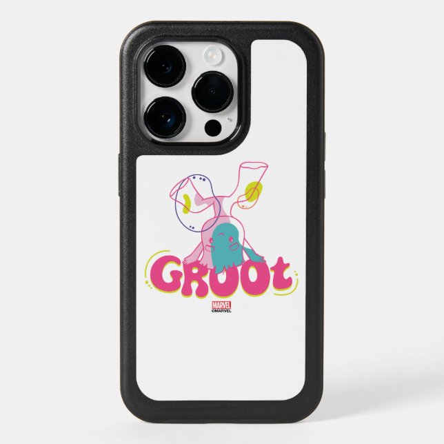 Groovy Groot Headstand Otterbox iPhone Case (Back)