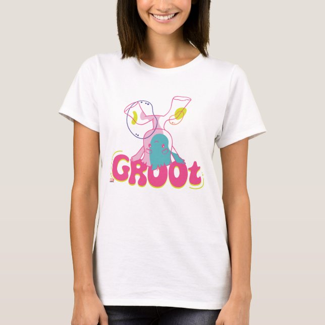 Groovy Groot Headstand T-Shirt (Front)