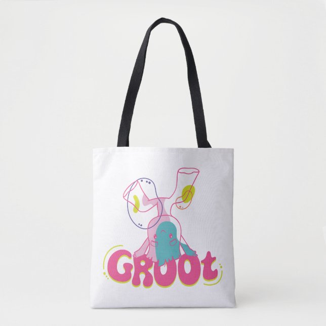 Groovy Groot Headstand Tote Bag (Front)