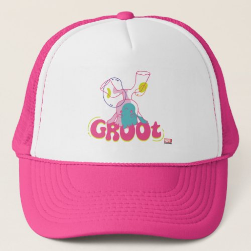 Groovy Groot Headstand Trucker Hat