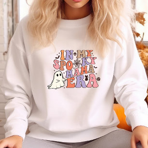 GROOVY HALLOWEEN IN MY SPOOKY MAMA ERA SWEATSHIRT