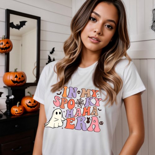 GROOVY HALLOWEEN IN MY SPOOKY MAMA ERA  T_Shirt