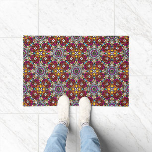 Groovy Heavenly Flower Power  Doormat