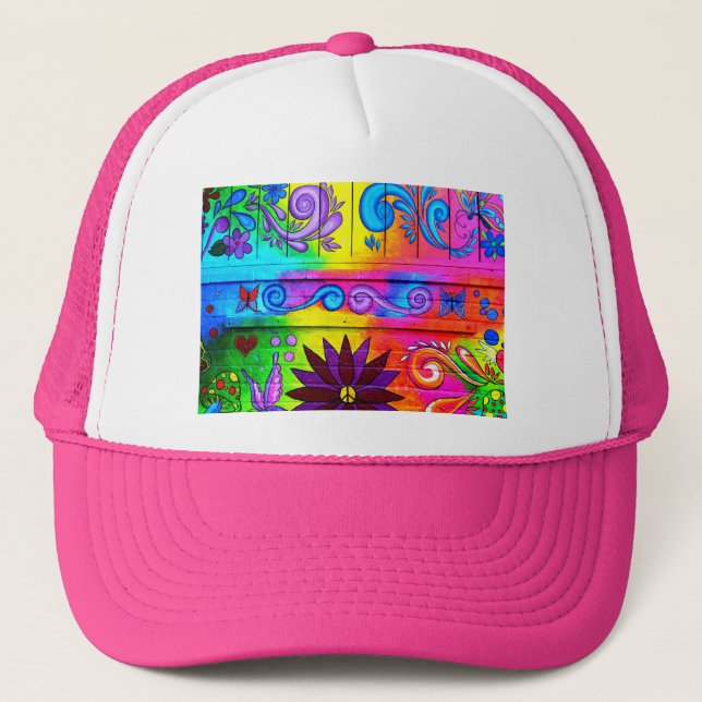 groovy hippie hat (Front)