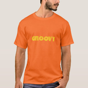 Groovy Hippie Peace Sign Love Sixties Seventies T-Shirt