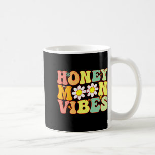Groovy Honeymoon Vibe Bride Bridal Shower Honeymoo Coffee Mug