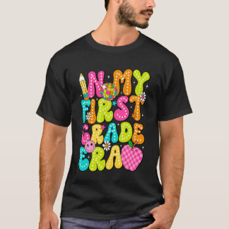 Groovy In My 1st Grade Era Back To School Teachers T-Shirt