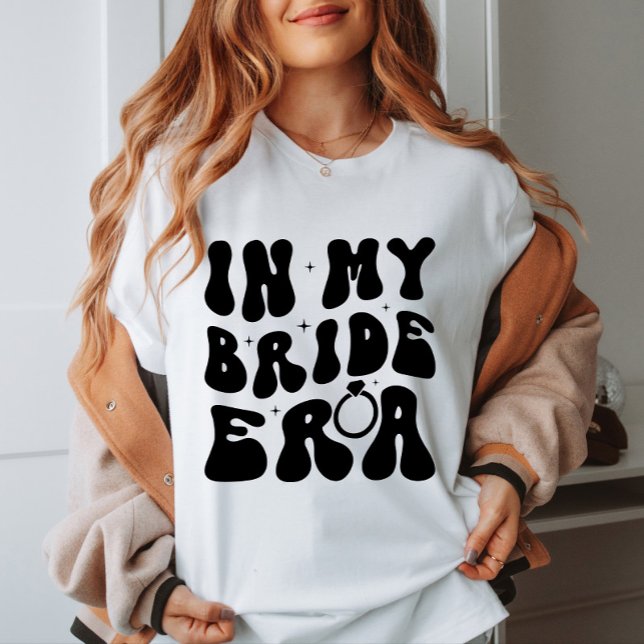 Groovy In My Bride Era T-shirt  (Creator Uploaded)