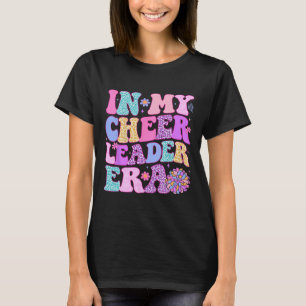 Groovy In My Cheer Leader Era Youth Cheerleader Ch T-Shirt
