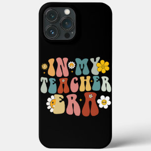 Groovy In My Teacher Era Back to School Teacher iPhone 13 Pro Max Case