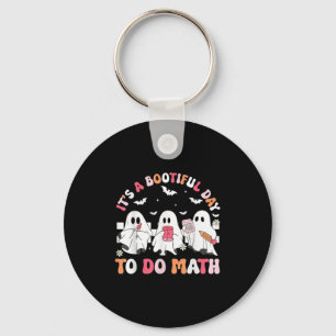 Groovy Its A Bootiful Day To Do Math Soky Math Tea Keychain