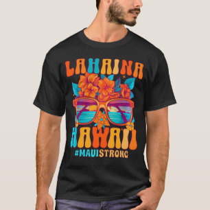 Groovy Lahaina Pray For Maui Hawaii Strong T-Shirt