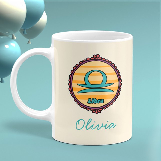 Groovy Libra Custom Coffee Mug (Creator Uploaded)