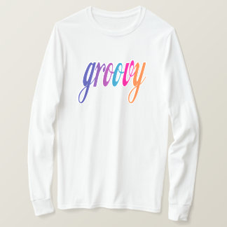 Groovy Long Sleeve Unisex Tee