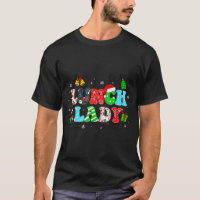 Groovy Lunch Lady Christmas Matching Xmas Lunch La