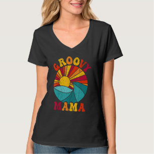 Groovy Mama 70s Aesthetic Nostalgia 1970 s Retro M T-Shirt