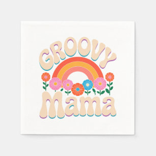 Groovy Mama Boho Vibes Napkins
