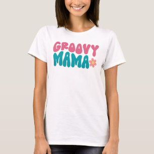 Groovy Mama Flower T-Shirt