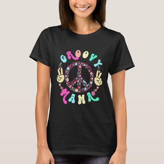 groovy mama, retro, vintage T-Shirt (Front)