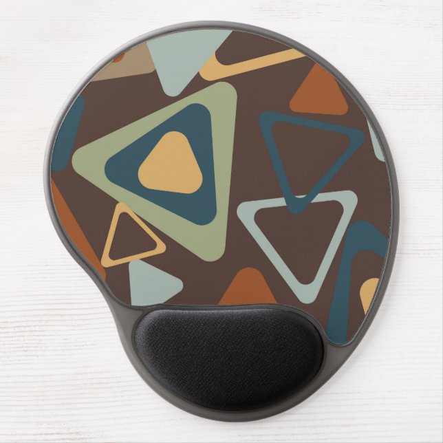 Groovy Mid Century Modern Mouse Pad (Front)