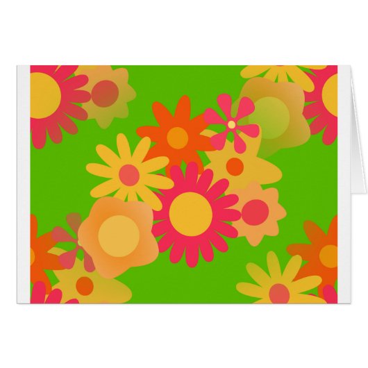 groovy mod floral (Front Horizontal)