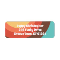 Groovy Modern Retro Colorful Curves Bold Friendly