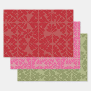 Groovy Modern Whoville Christmas Wrapping Paper Sheets