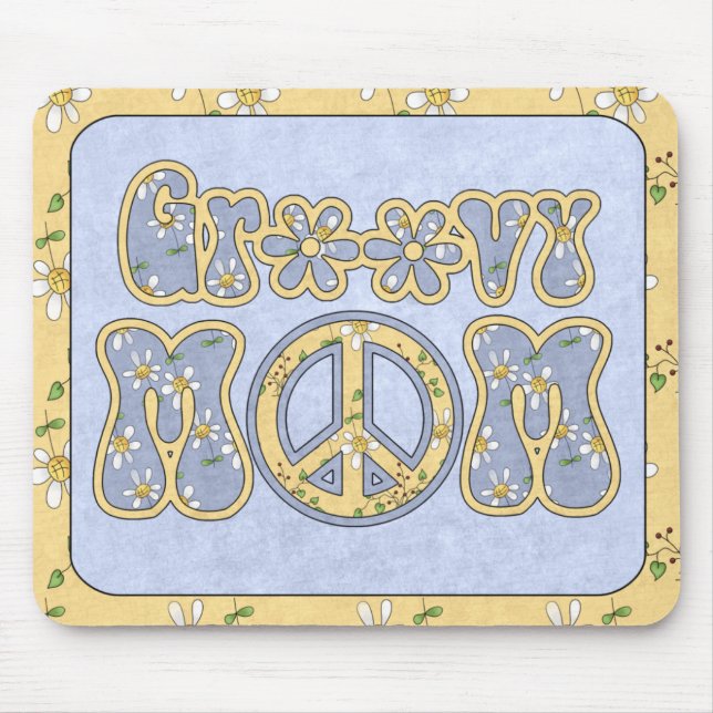 Groovy Mom, Mousepad (Front)
