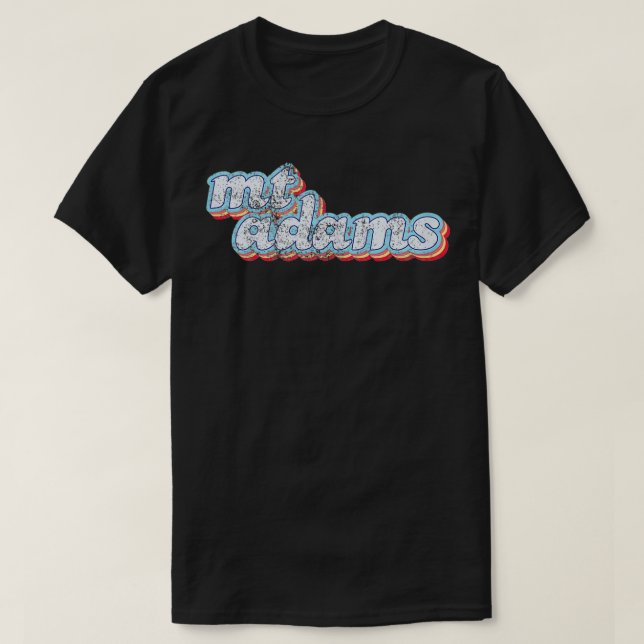 Groovy Mount Adams  T-Shirt (Design Front)