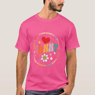 Groovy Nanny Daycare Provider Childcare School T-Shirt