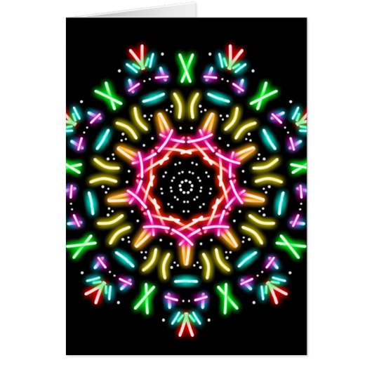 Groovy neon cards (Front)