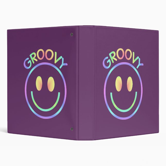 Groovy Notebook Binder (Background)
