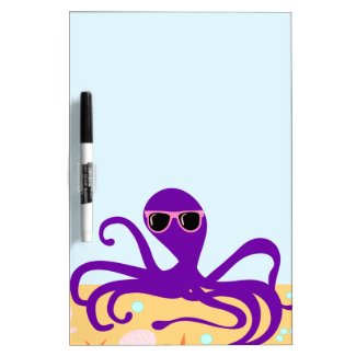 Groovy Octopus Underwater Cartoon Fun