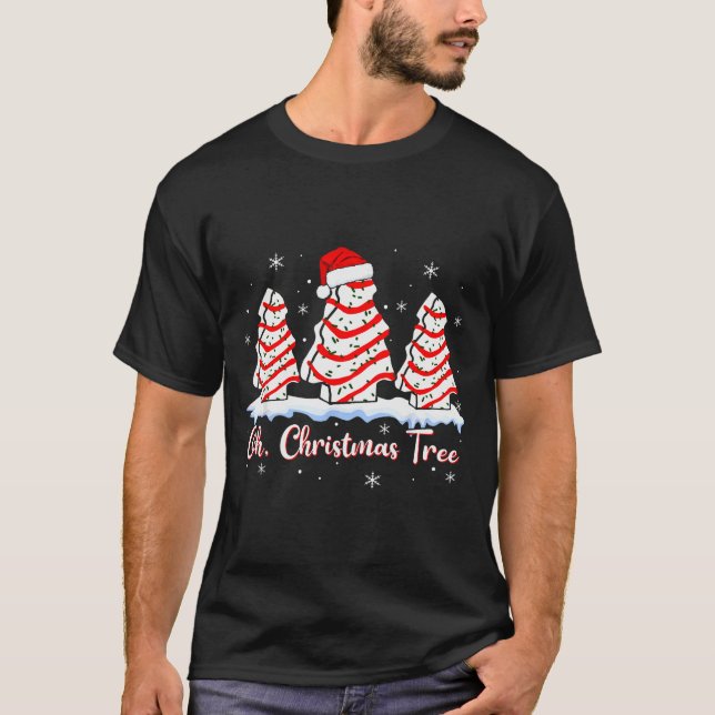 Groovy Oh Christmas Tree Cakes Debbie Beckey Jen C T-Shirt (Front)