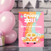 Groovy One 1st Birthday