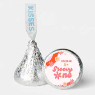 Groovy One 1st Birthday Party Boho Retro Daisy Hershey®'s Kisses®