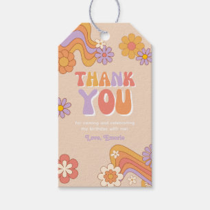Groovy Party Favor Tags   Groovy Birthday