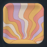 Groovy Party Paper Plates<br><div class="desc">Groovy Party Paper Plates</div>