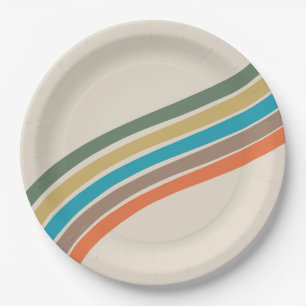 Groovy Party Plates