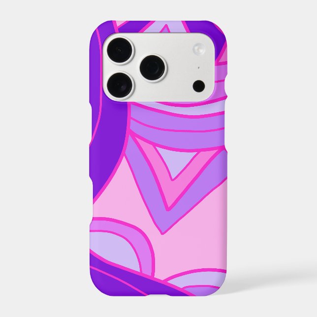 Groovy Pinks Iphone Case (Back)