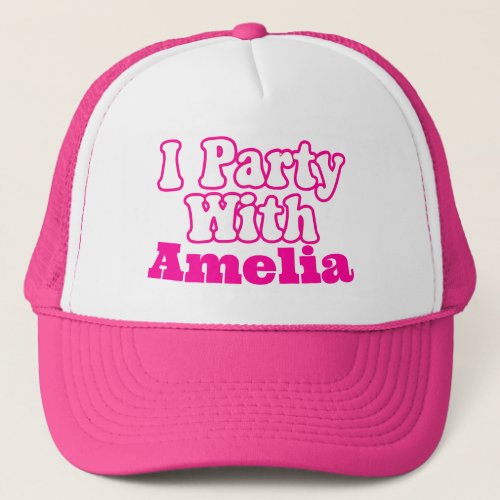 groovy Pool Party Bridal Party Bachelorette party Trucker Hat