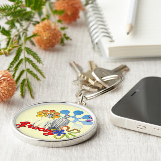 Groovy: Pop Art Keychain