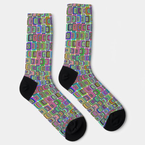 Groovy psychedelic hippie-style Thunder_Cove Socks