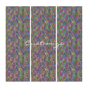 Groovy psychedelic hippie-style Thunder_Cove Triptych