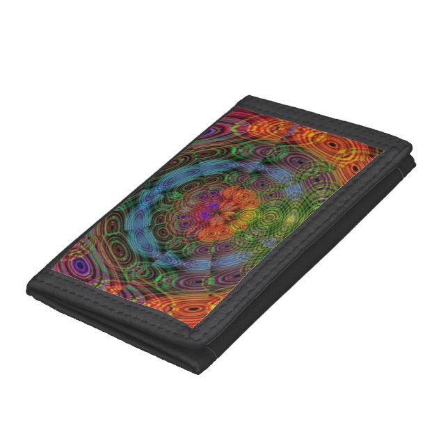 Groovy psychedelic nylon wallet (Bottom)